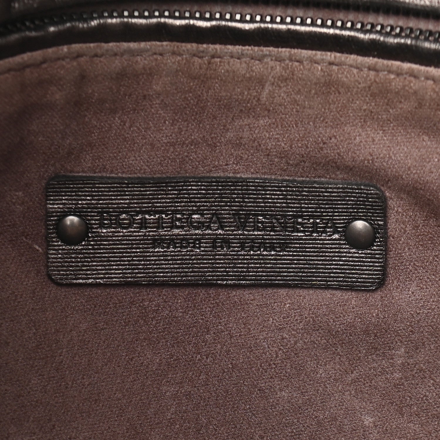 Bottega Veneta Metallic Grosgrain Intrecciato Nodini Bag Pewter 6 of 11