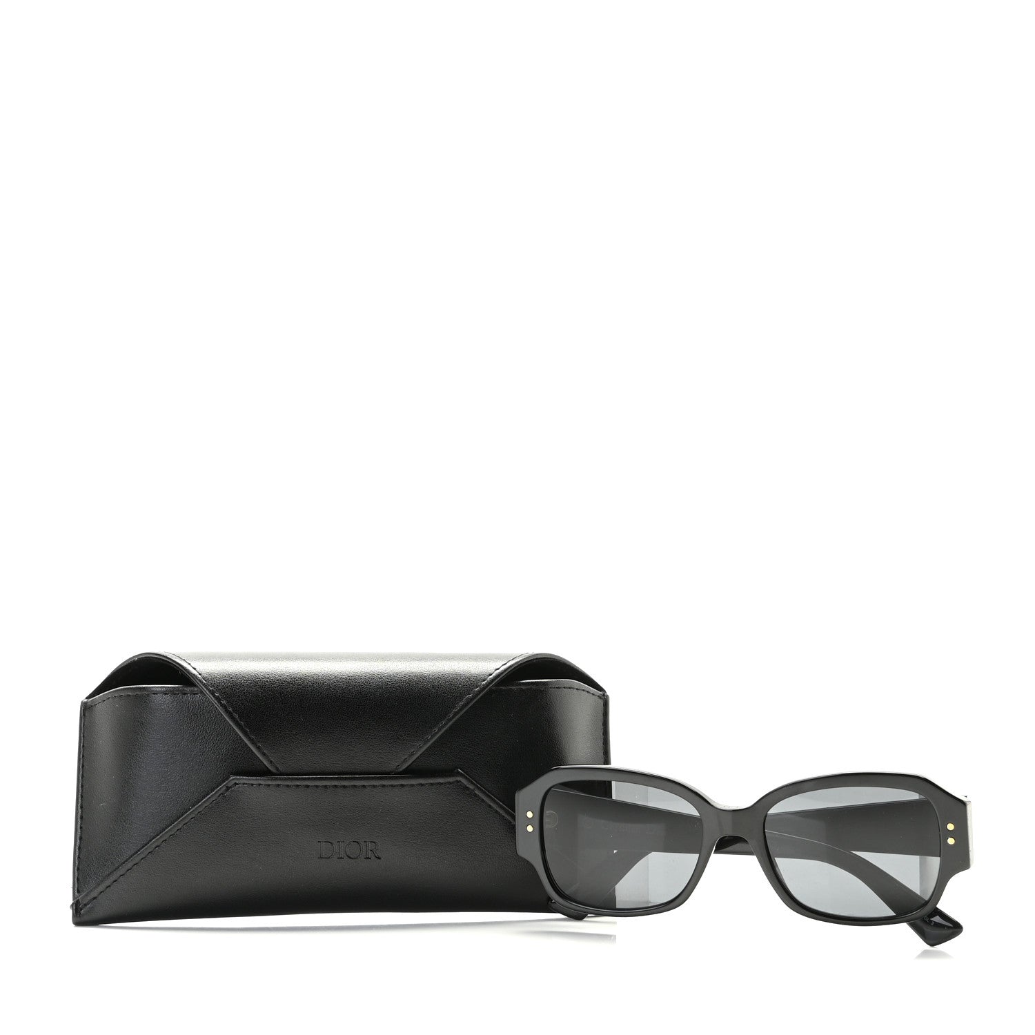 Christian Dior Acetate Cannage Lady Dior Studs 5 Sunglasses Black 8 of 8