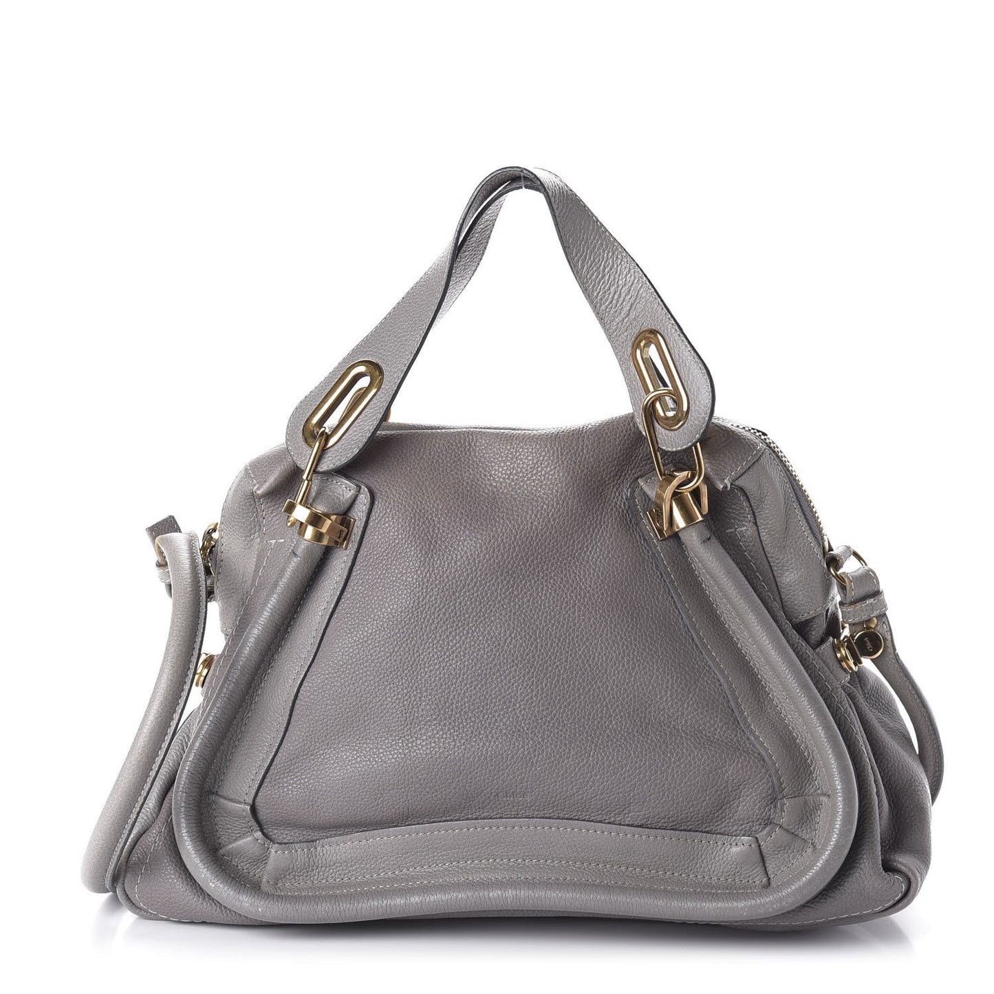 Calfskin Medium Paraty Cashmere Grey