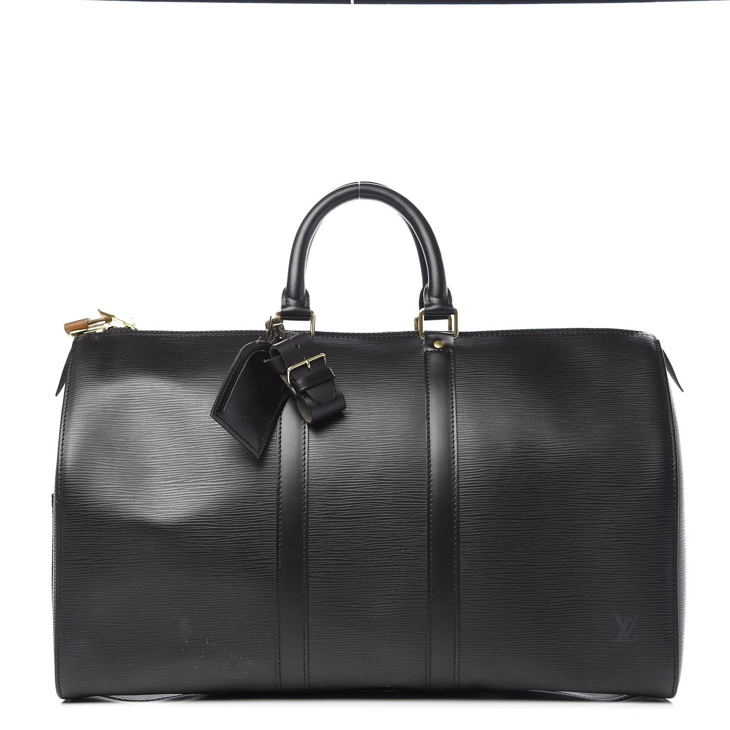 Louis Vuitton Epi Keepall 45 Black 1 of 13