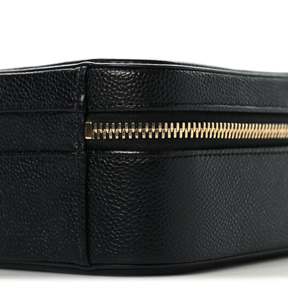 Chanel Caviar Quilted Medium CC Filigree Vanity Case Black 10 of 10