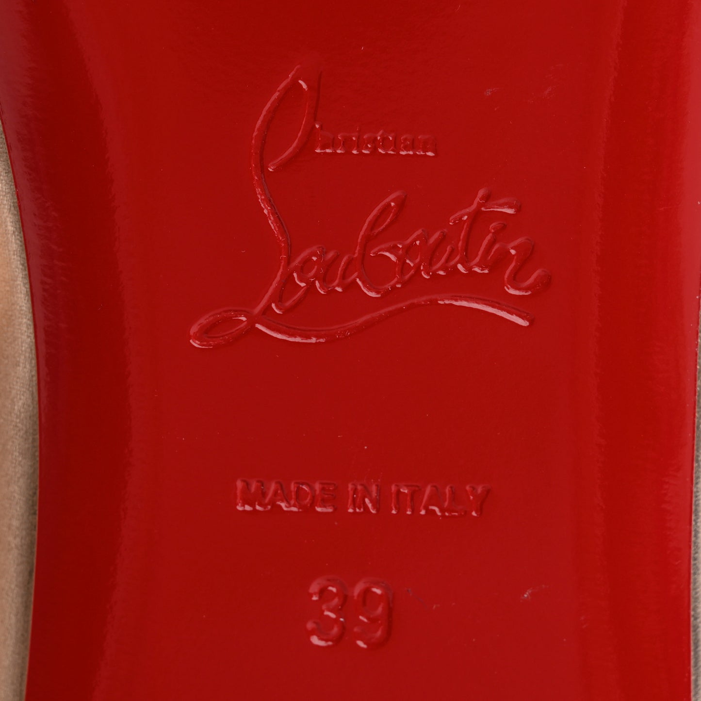 Calf Laminato Satin Sweet Jane Flats 39 Leche