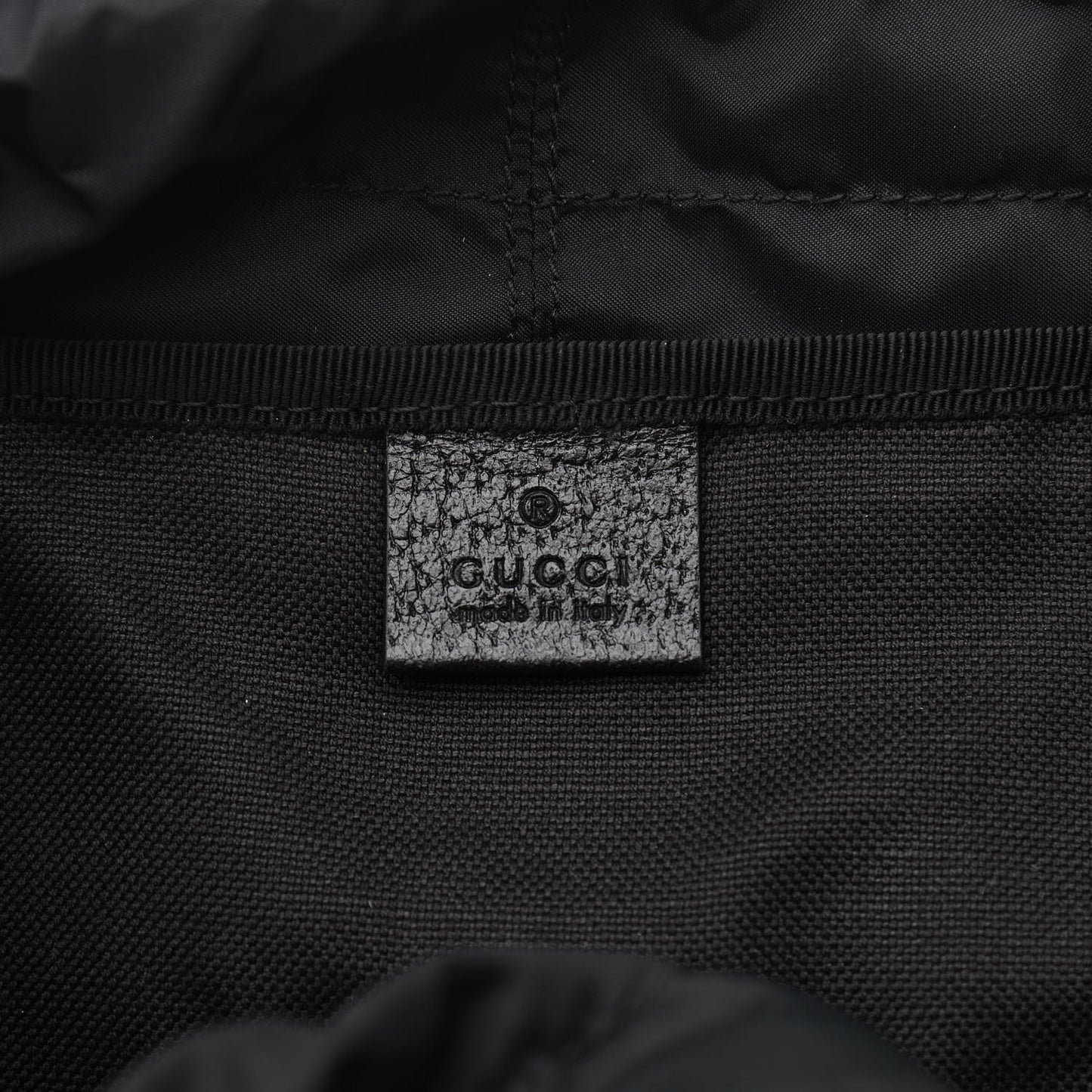 GG Supreme Monogram Psychedelic Medium Double Buckle Backpack Black Multicolor