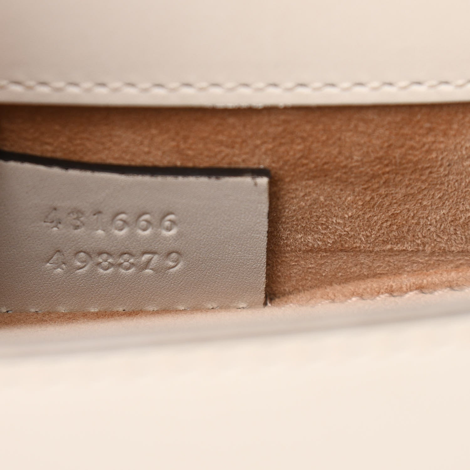 Gucci Calfskin Mini Sylvie Chain Shoulder Bag White 7 of 12