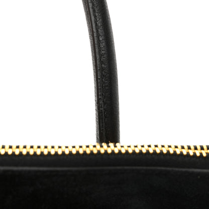 Prada Cavallino Leopard Print Twin Pocket Tote Miele Moro 10 of 11