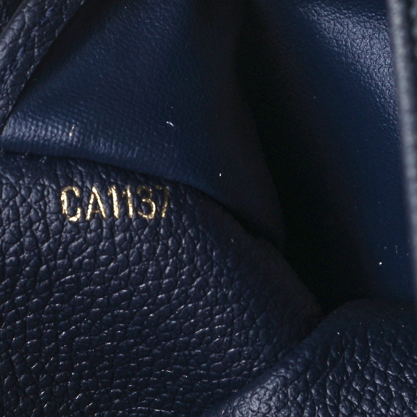 Empreinte Pont-Neuf Wallet Marine Rouge