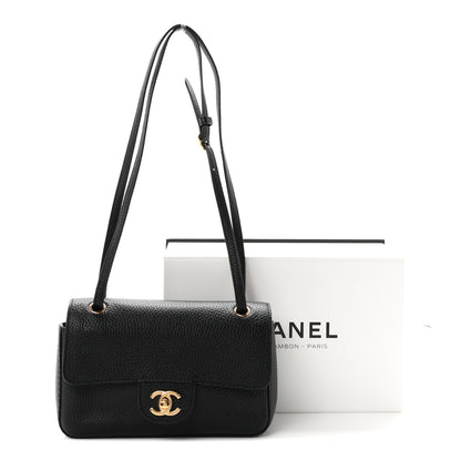 Chanel Grained Calfskin Mini Souplissimo Maxi Flap Black 11 of 11