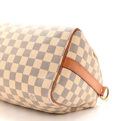 Louis Vuitton Damier Azur Speedy Bandouliere 25 10 of 10