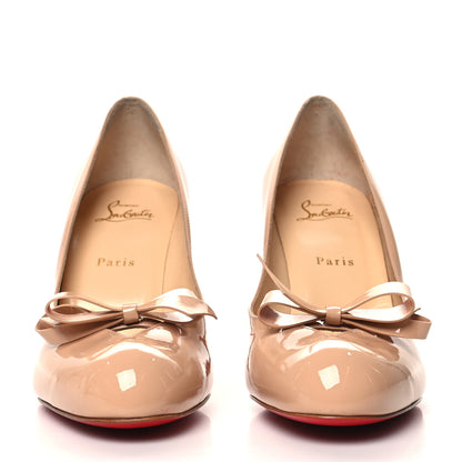 Christian Louboutin Patent Vinodo 85 Pumps 41 Nude 2 of 10