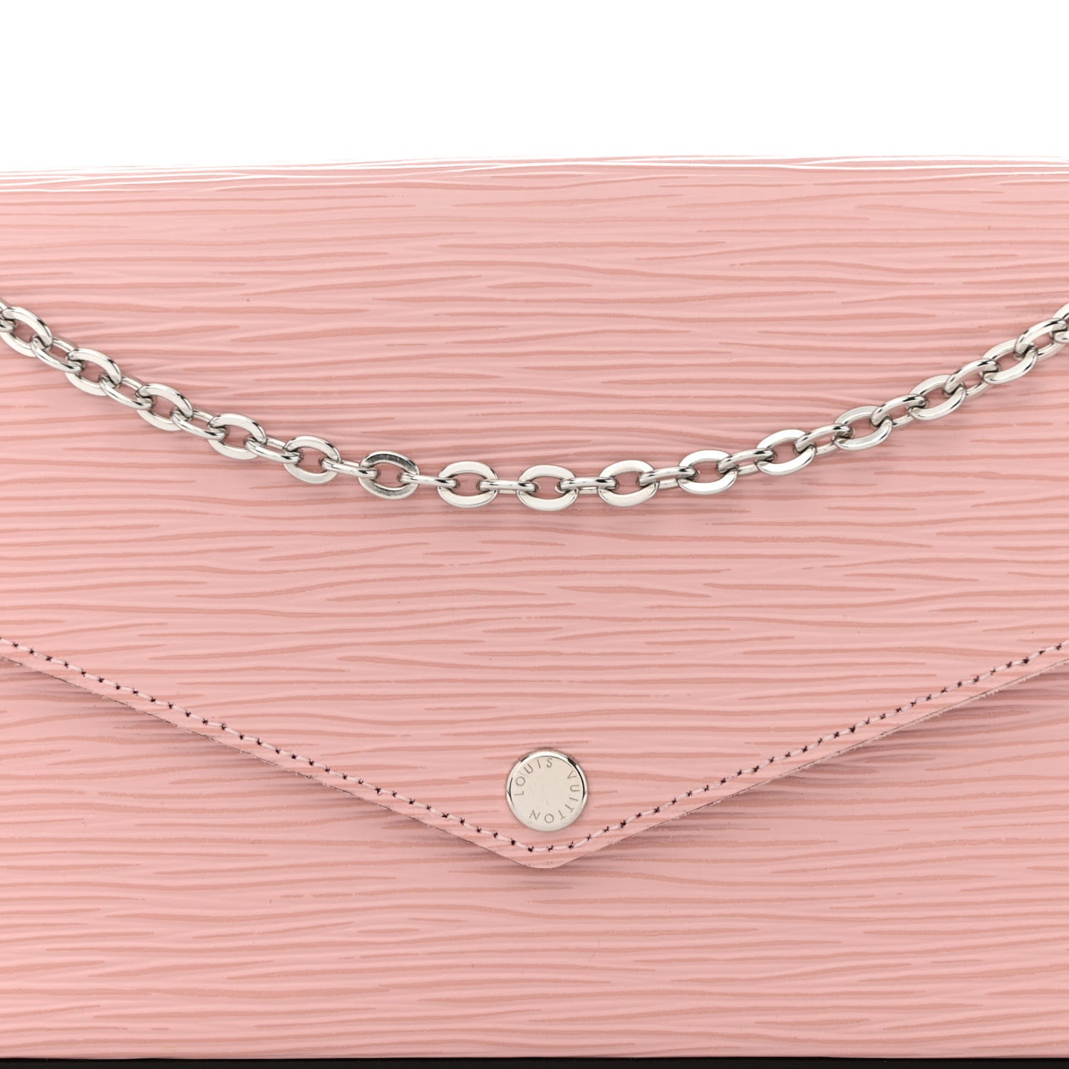 Louis Vuitton Epi Pochette Felicie Rose Ballerine 8 of 11