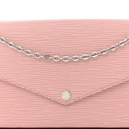 Louis Vuitton Epi Pochette Felicie Rose Ballerine 8 of 11