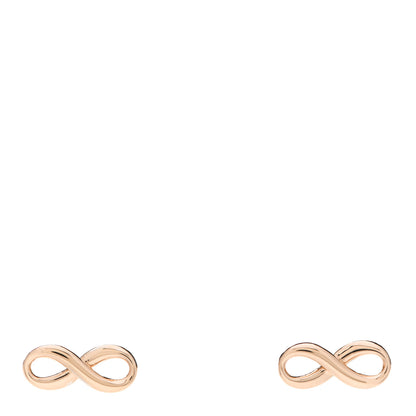 Tiffany 18K Rose Gold Infinity Earrings 1 of 5
