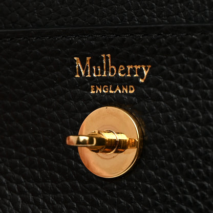 Mulberry Small Classic Grain Darley Concertina Wallet Black 6 of 7