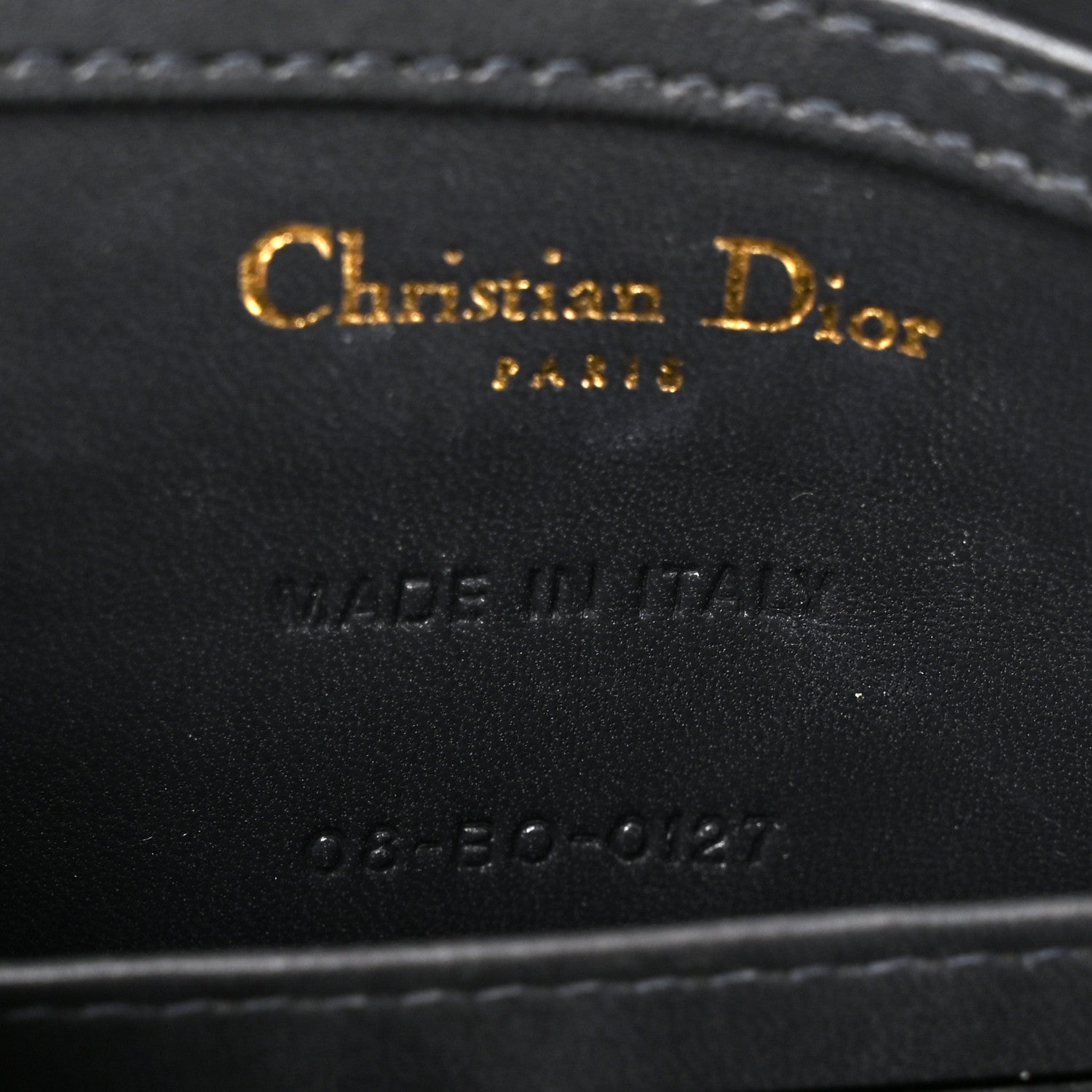 Christian Dior Metallic Patent Micro-Cannage Baby Diorama Flap Bag Gold 7 of 11