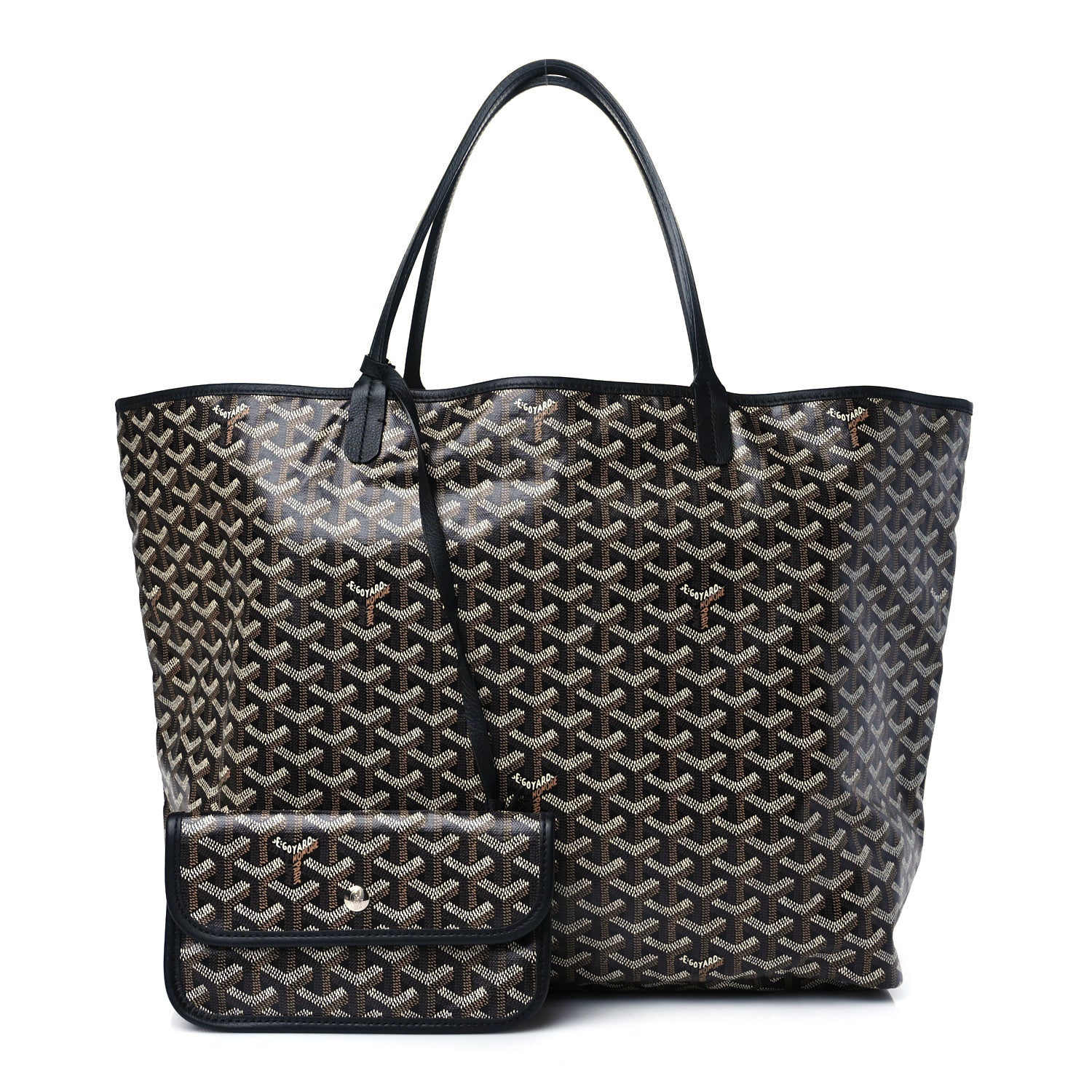 Goyard Goyardine Saint Louis GM Black 1 of 9