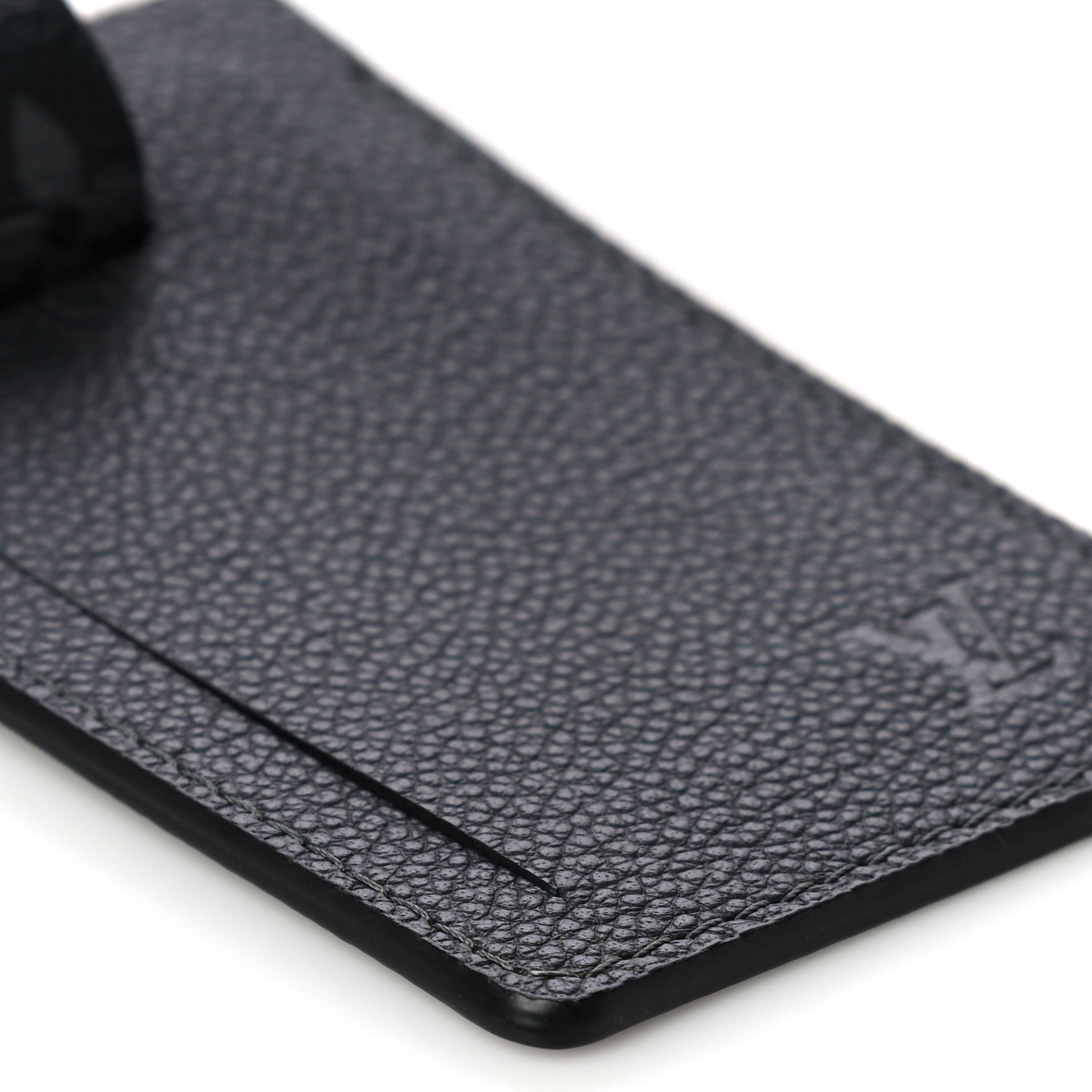 Louis Vuitton Calfskin Monogram Eclipse Luggage Tag 6 of 8