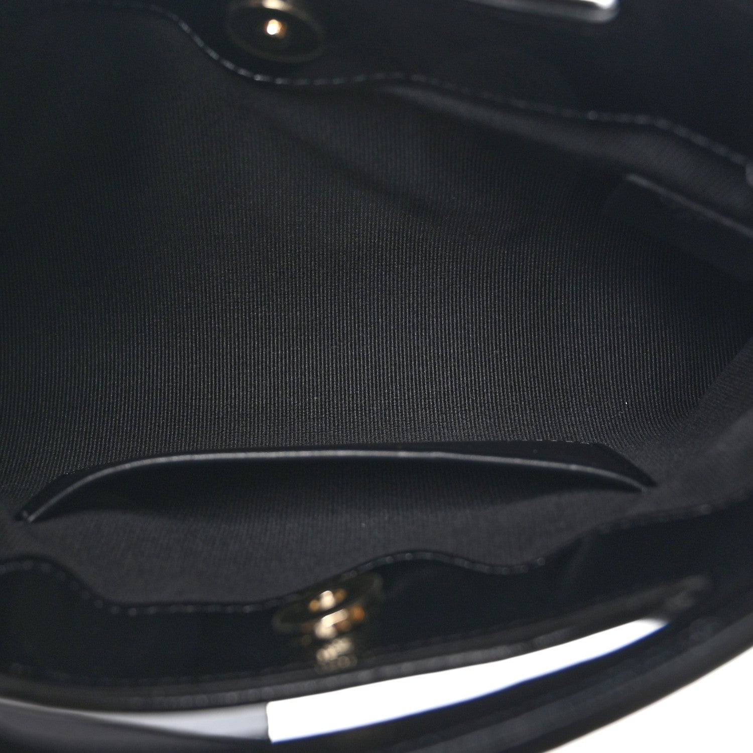 Chanel Shiny Crumpled Calfskin Quilted Nano 31 Shopping Bag Black 5 of 11