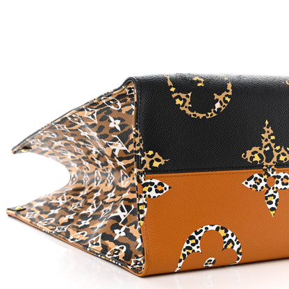 Louis Vuitton Monogram Giant Jungle Onthego GM Black 9 of 10