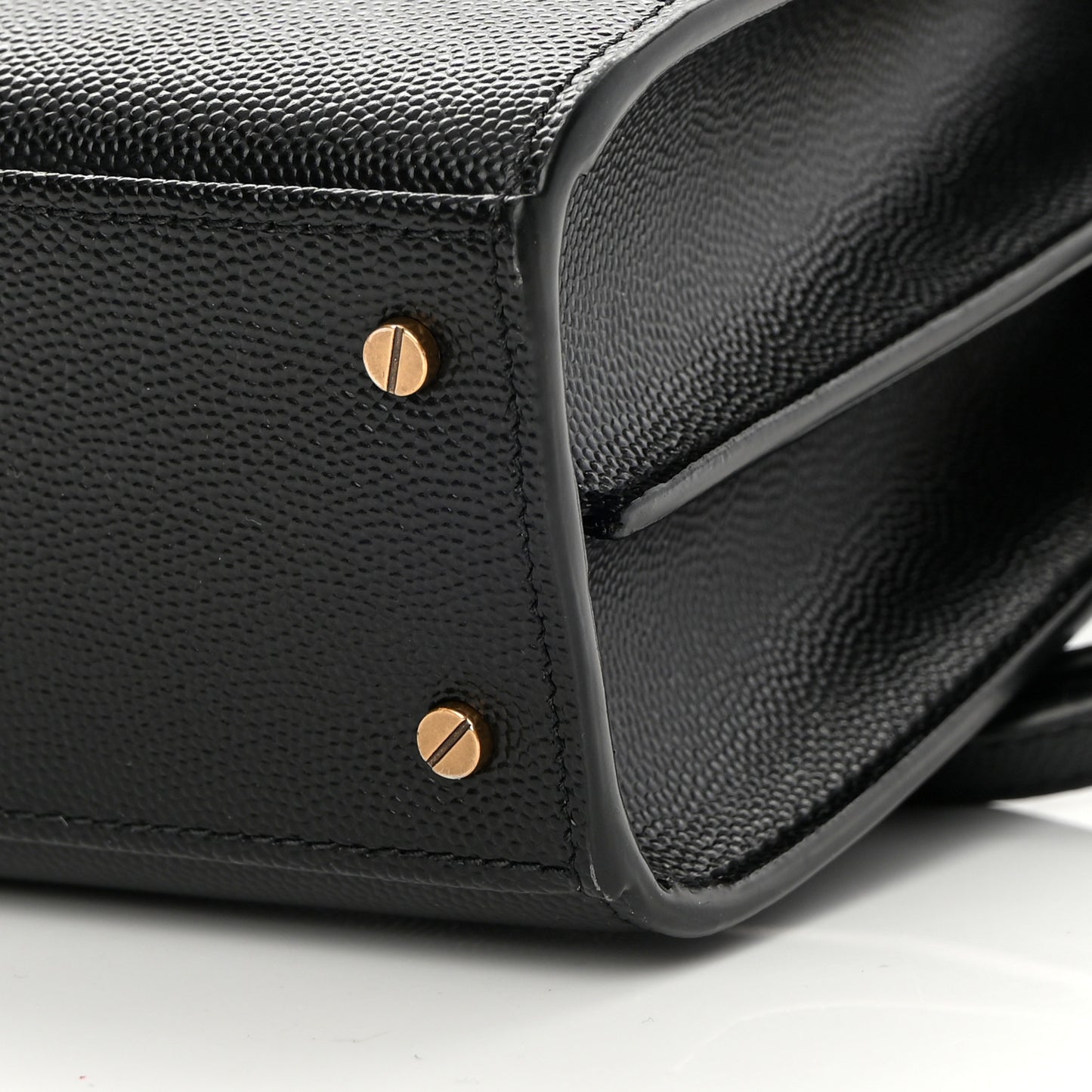 Grain de Poudre Mini Classic Monogram Cassandra Top Handle Black