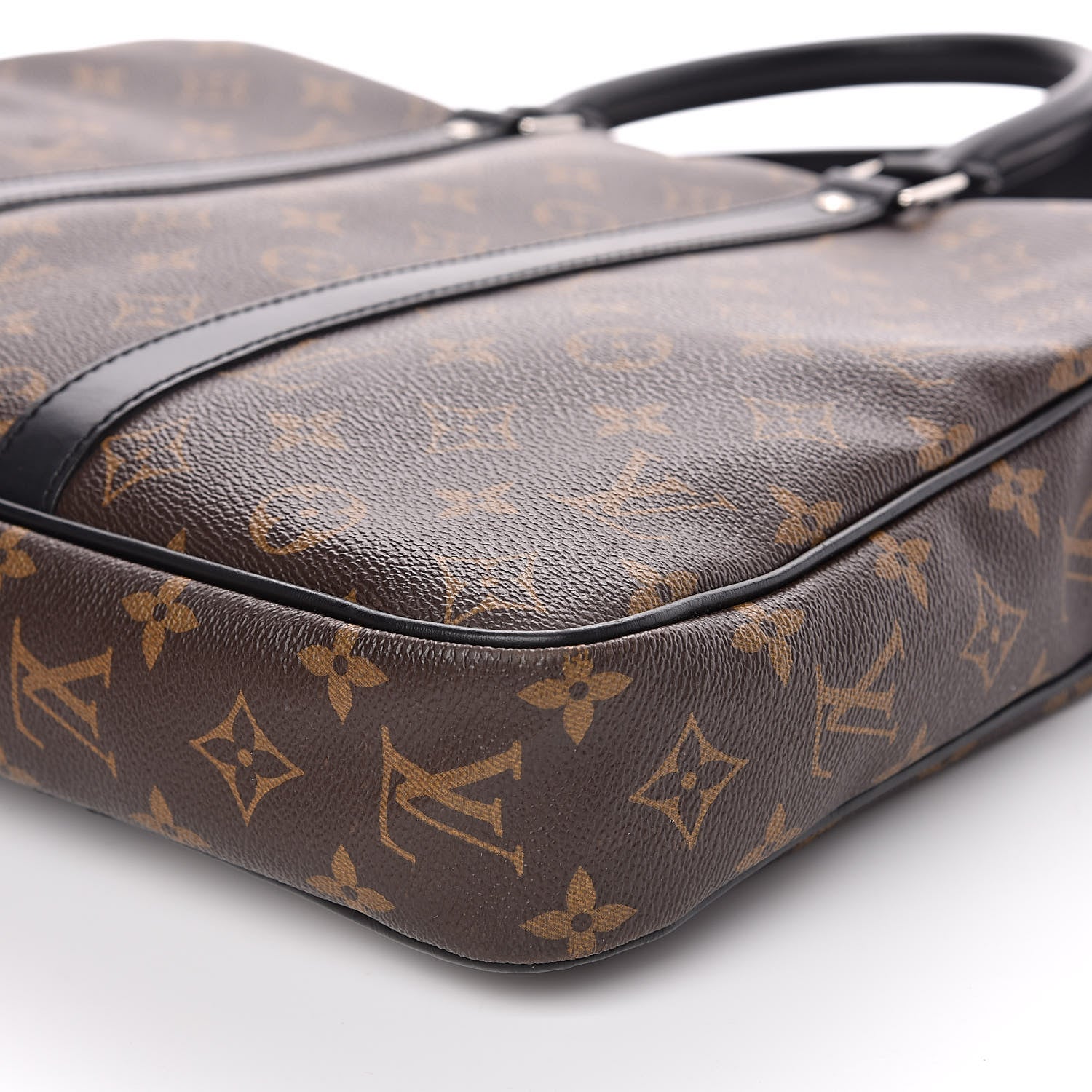 Louis Vuitton Monogram Macassar Porte-Documents Voyage PM 8 of 13