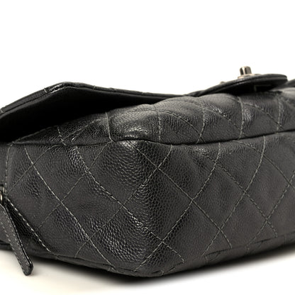 Chanel Iridescent Caviar Quilted Large Chic Flap Grey 9 of 11