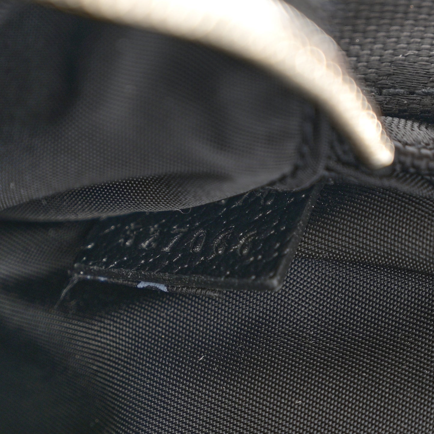 Econyl Nylon Monogram Off The Grid Large Belt Bag Black