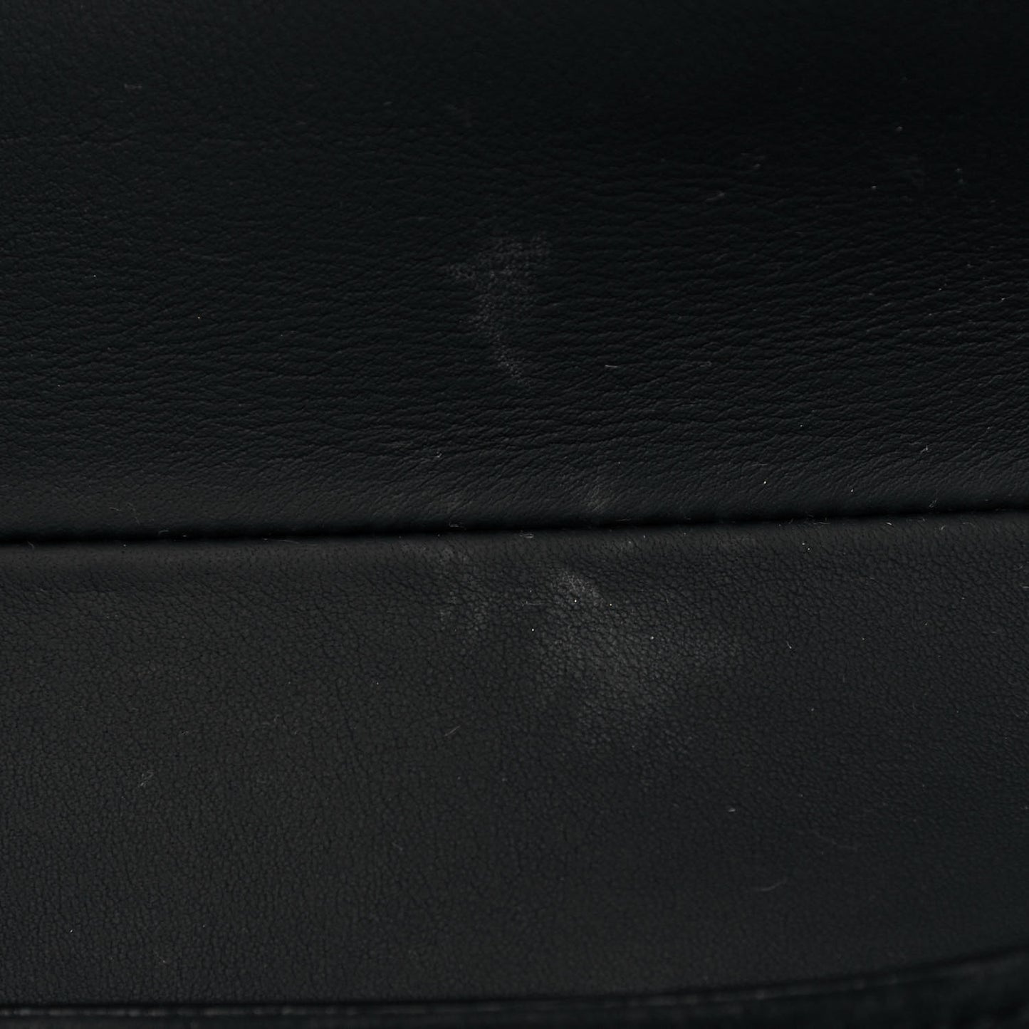 Ultra Matte Calfskin Saddle Bag Black