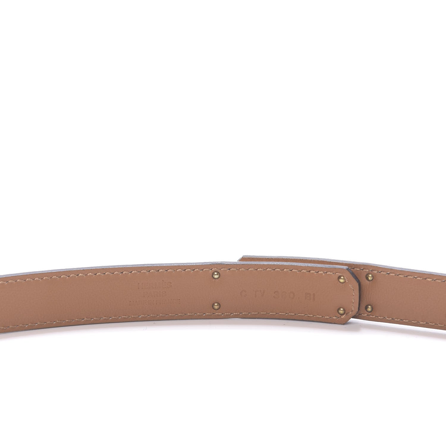 Hermes Epsom Kelly Belt Black 4 of 5