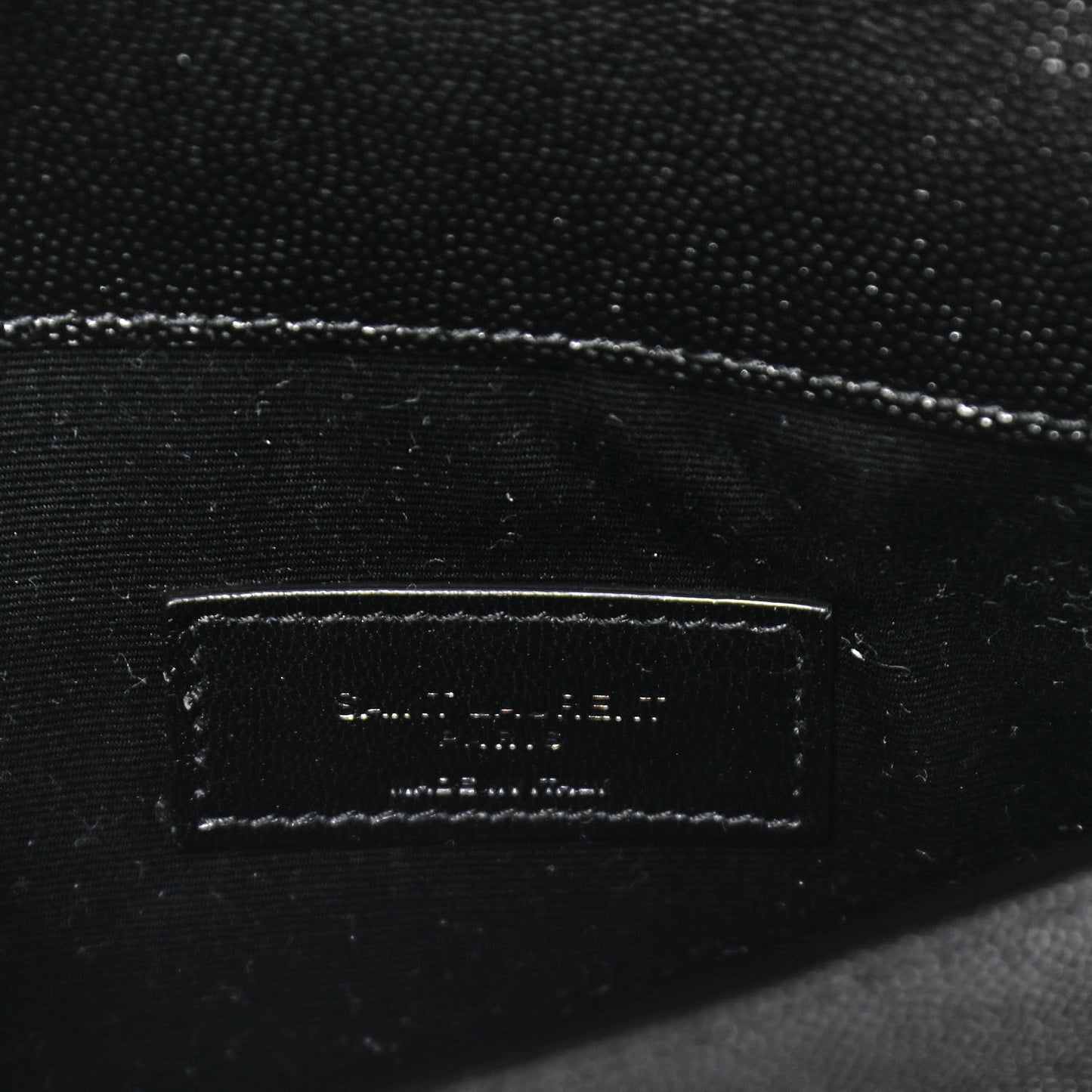 Grain De Poudre Uptown Pouch Black