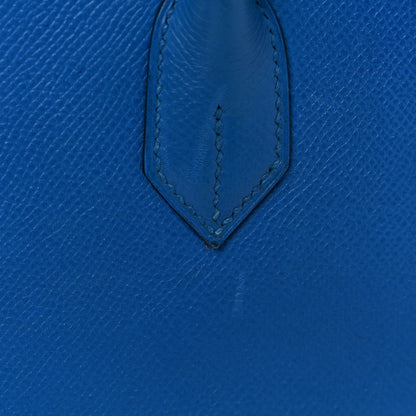 Hermes Courchevel Birkin 35 Bleu France 45 of 66