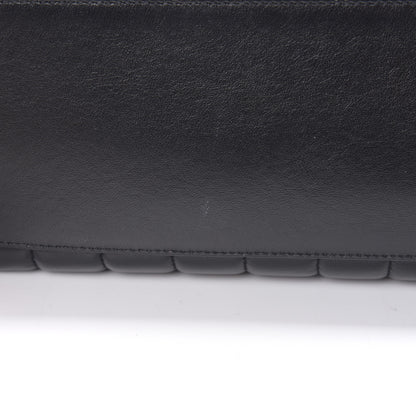 Saint Laurent Calfskin Y Quilted Monogram Medium Loulou Chain Satchel Black 14 of 15