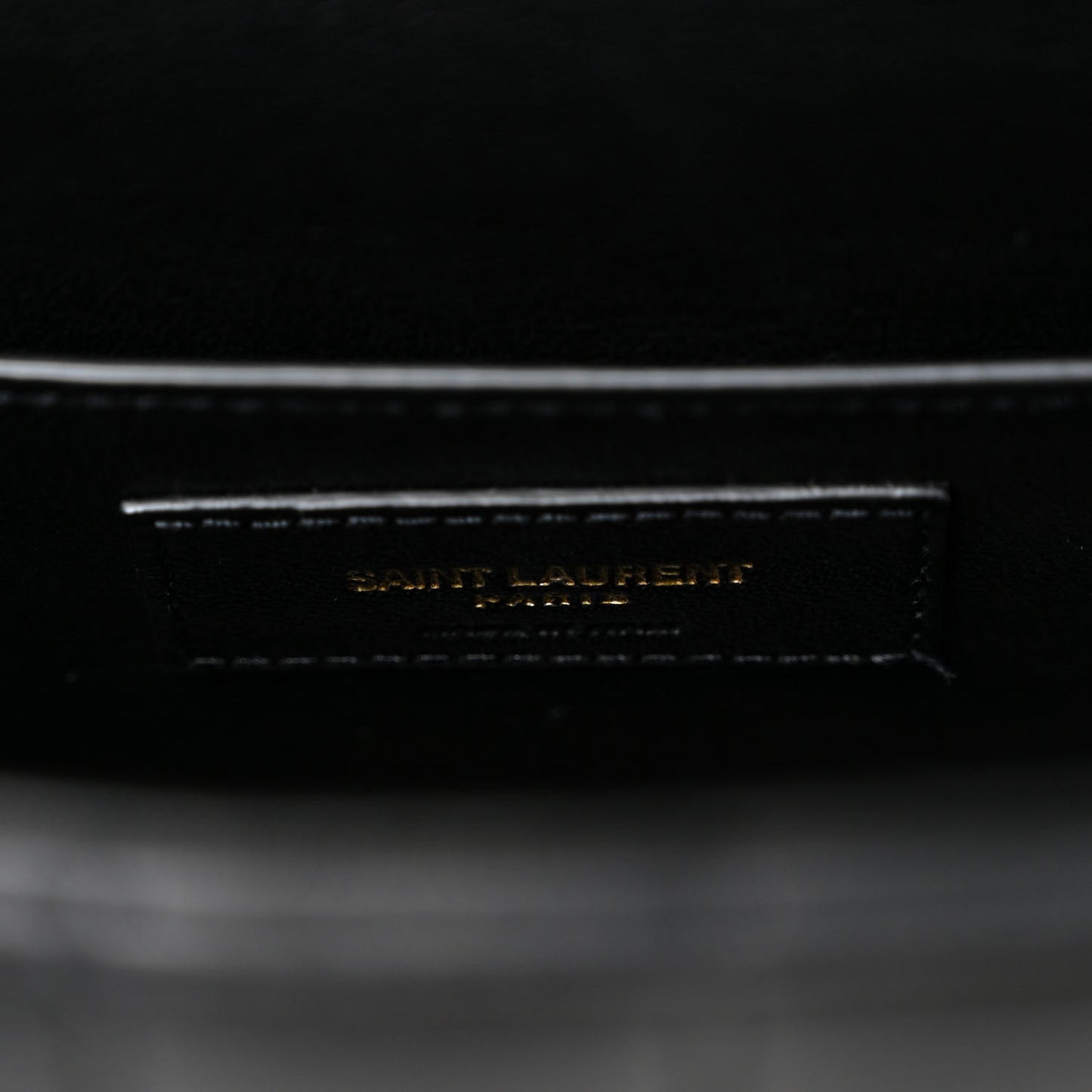 Lambskin Matelasse Monogram Large Vicky Chain Bag Black