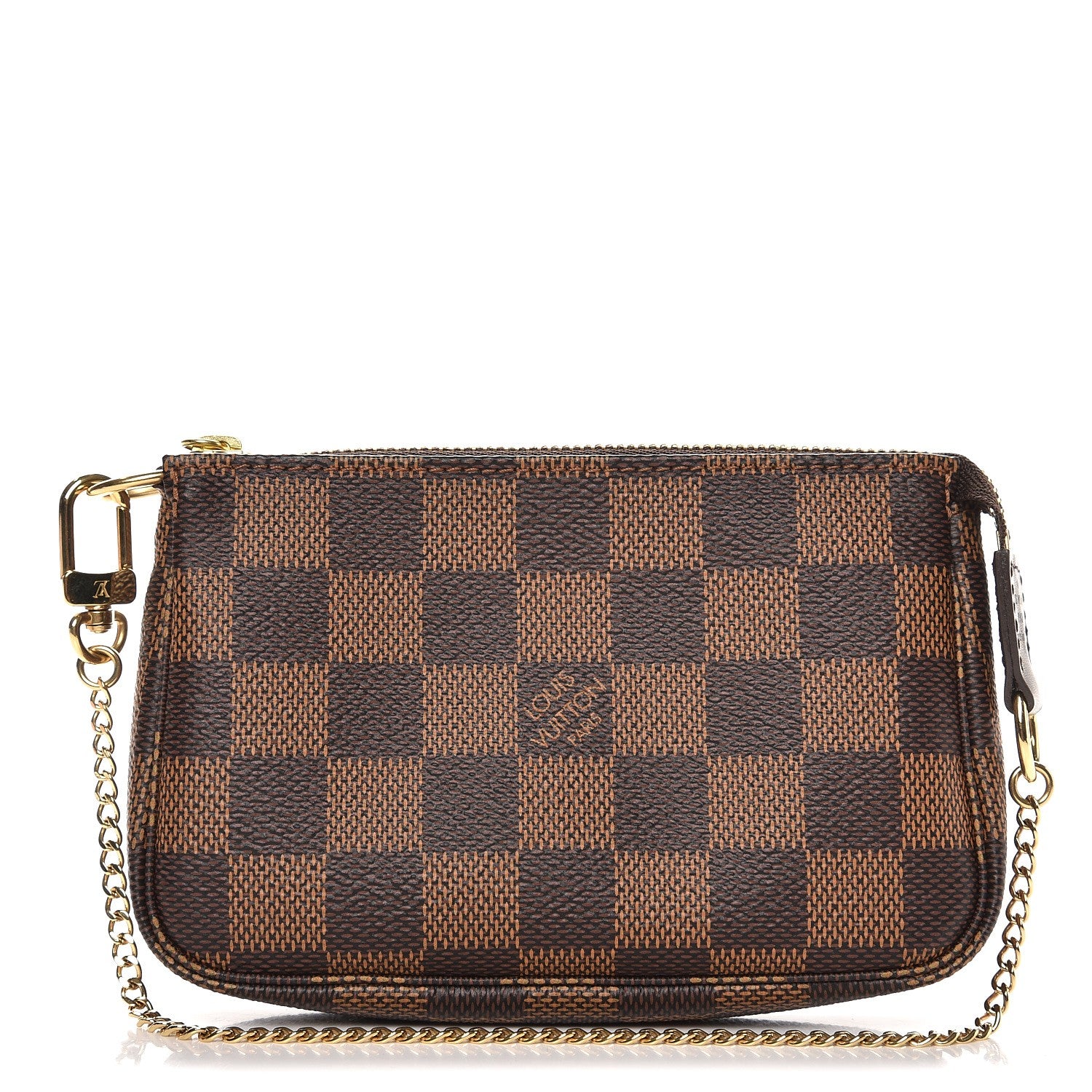 Louis Vuitton Damier Ebene Mini Pochette Accessories 1 of 8