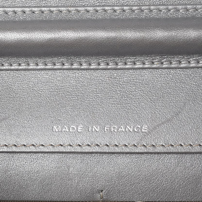 Chanel Patent Strass Wallet On Chain WOC Silver 6 of 13