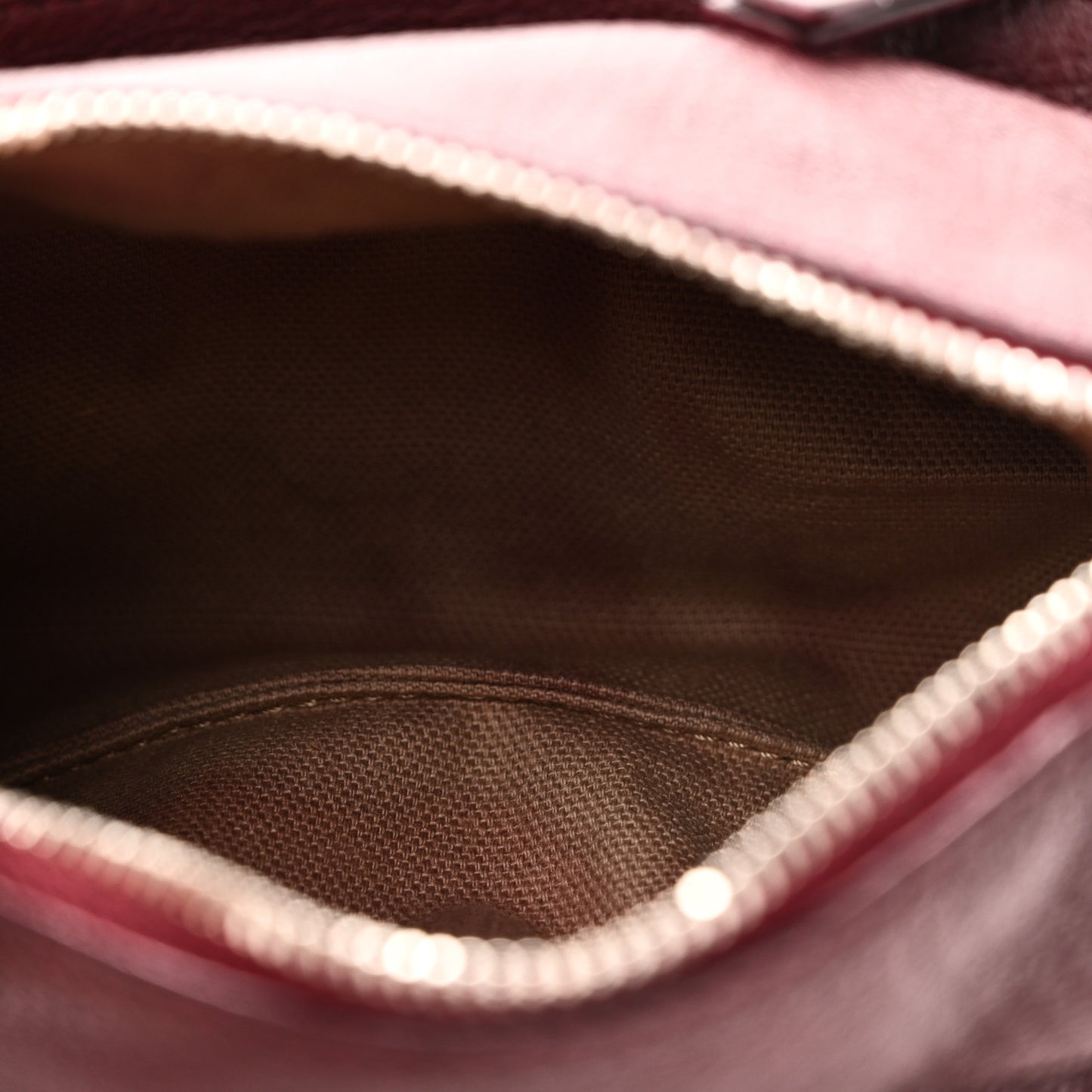 Sugar Goatskin Pandora Wristlet Oxblood