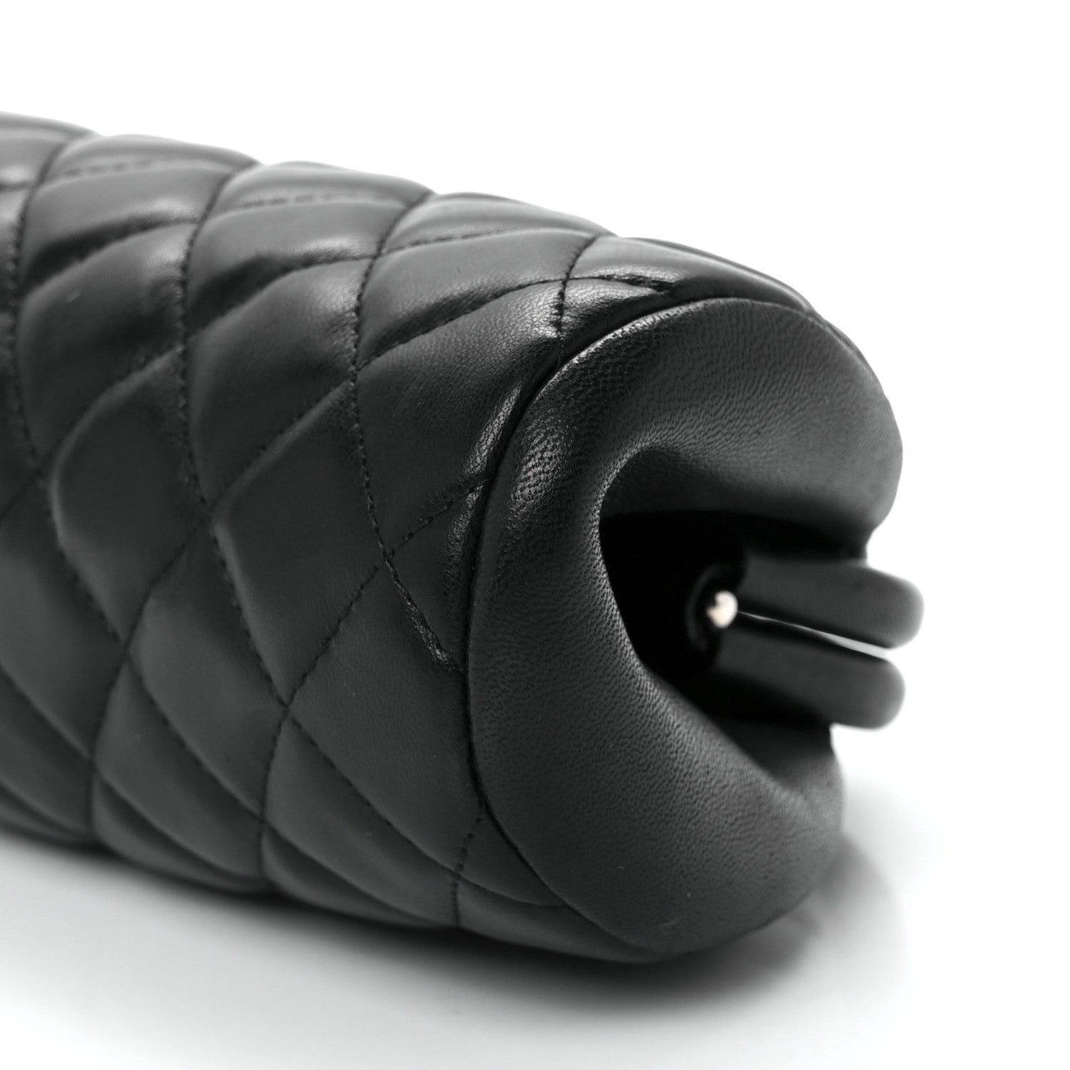 Chanel Lambskin Quilted Timeless Clutch Black 11 of 11