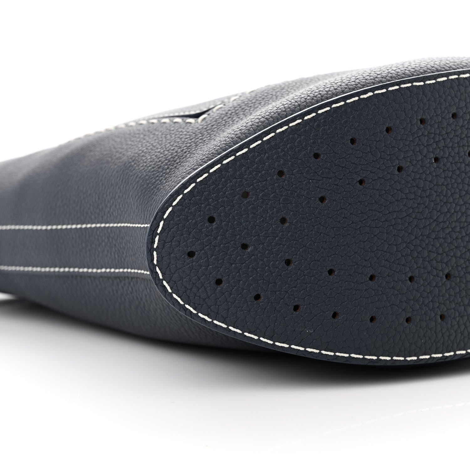 Delvaux Taurillon Pin Daily Surpique Bucket Navy 9 of 11