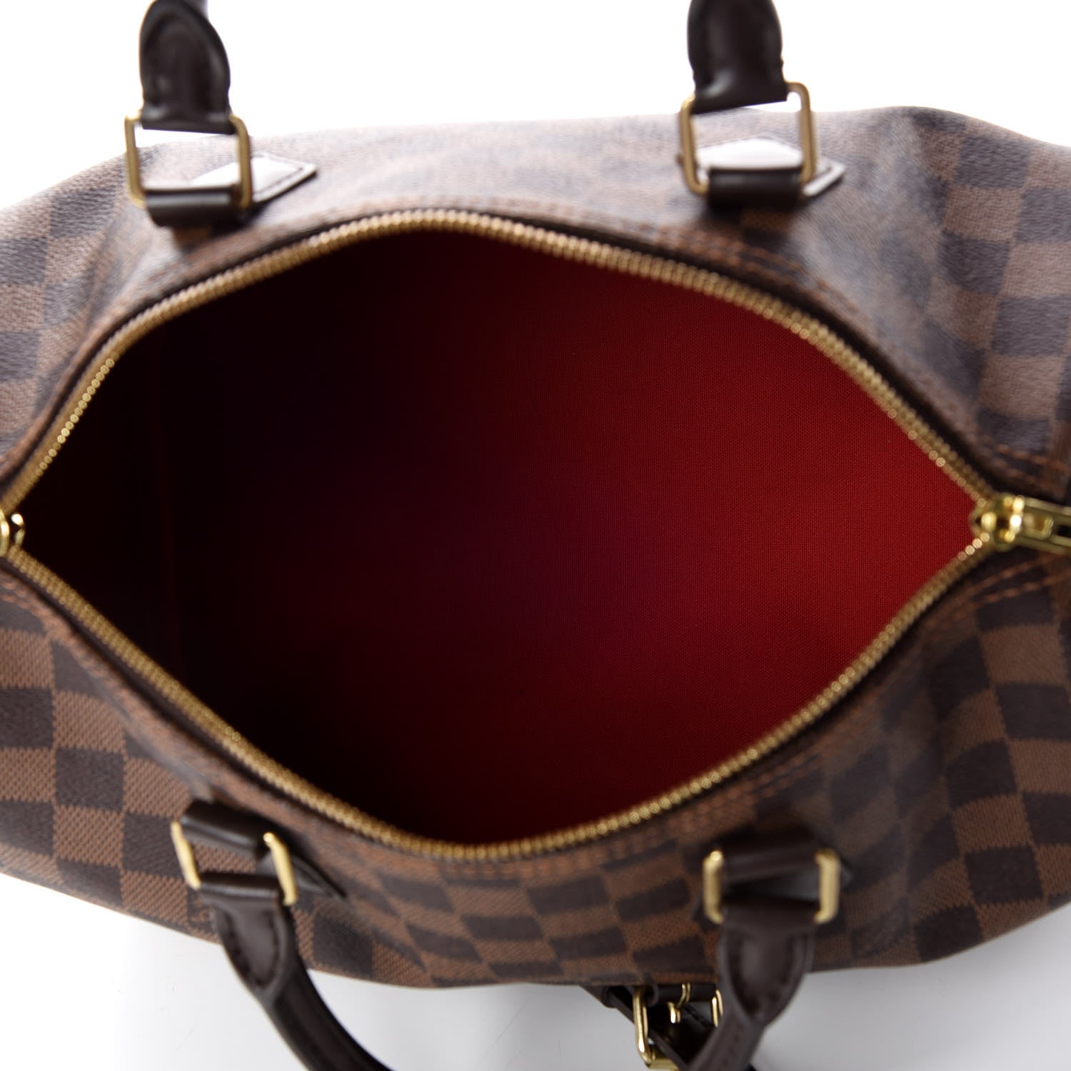 Louis Vuitton Damier Ebene Speedy Bandouliere 30 6 of 12