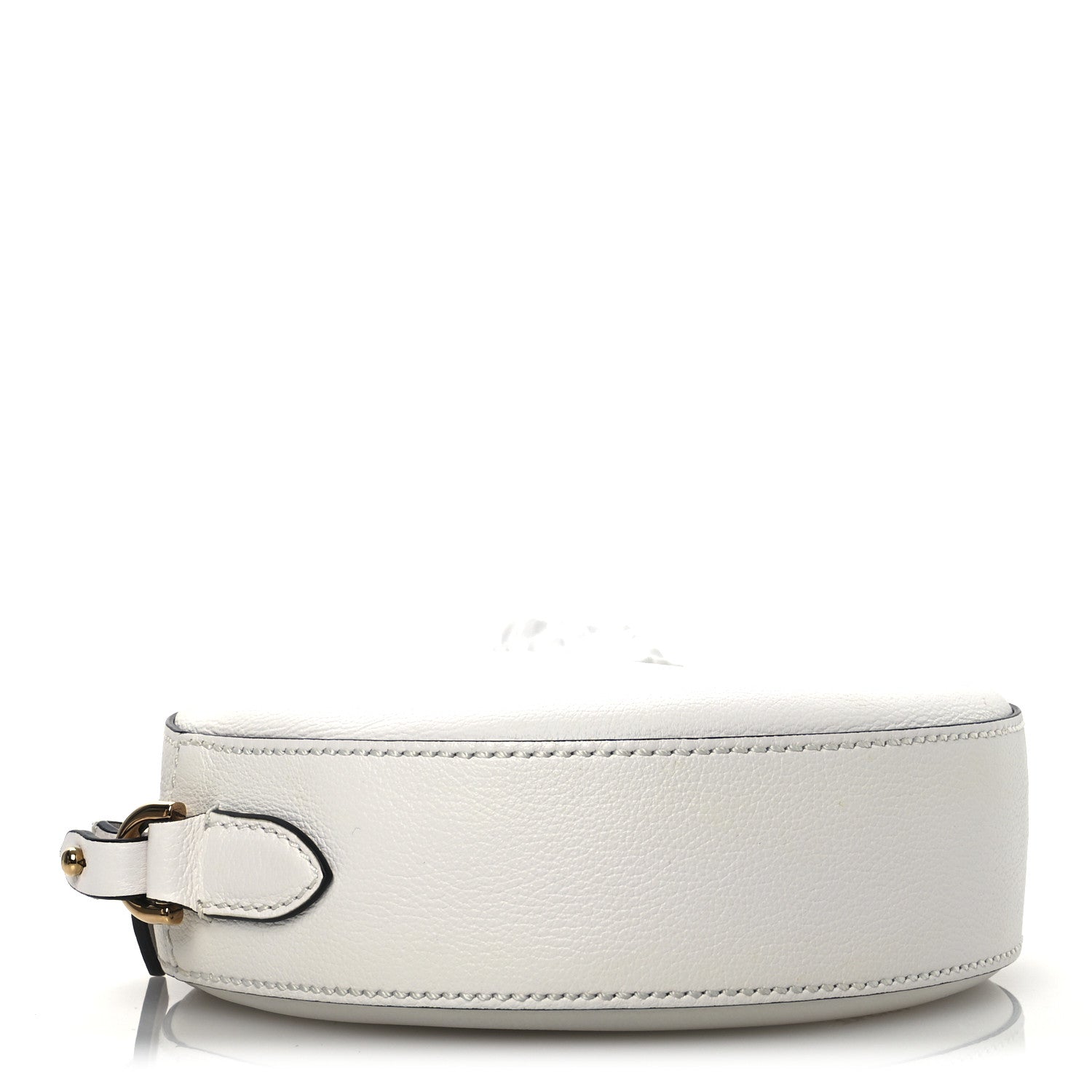 Versace Calfskin La Medusa Round Camera Bag White 4 of 10