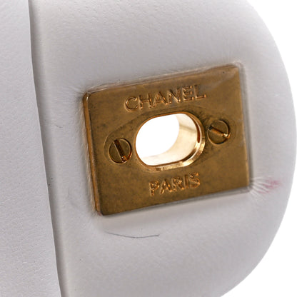 Chanel Lambskin Quilted Mini Pearl Crush Flap White 7 of 13