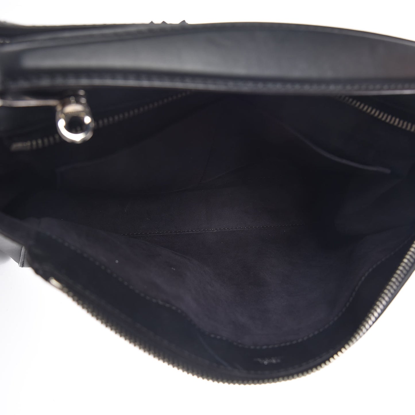 Calfskin Flowerland Medium Dotcom Satchel Black Multicolor