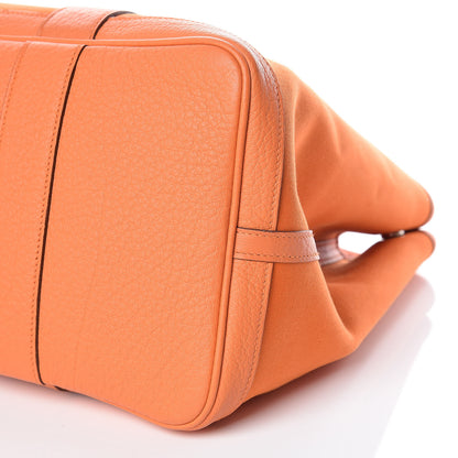 Hermes Toile Negonda Garden Party Tote 36 MM Orange 9 of 16