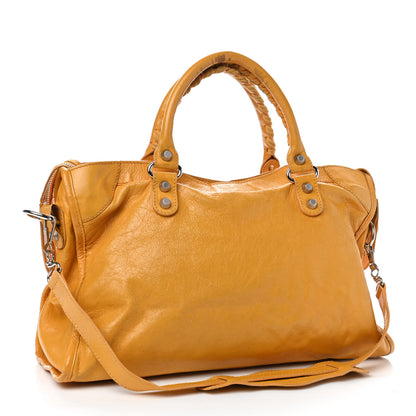 Balenciaga Agneau Giant 12 Silver Hardware City Mangue 2 of 16