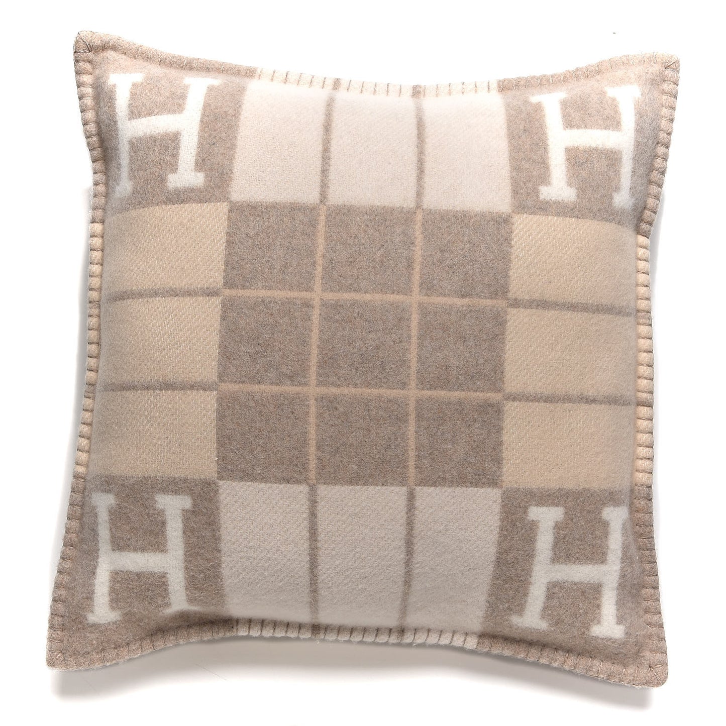 Wool Cashmere Avalon III Pillow PM Coco Camomille