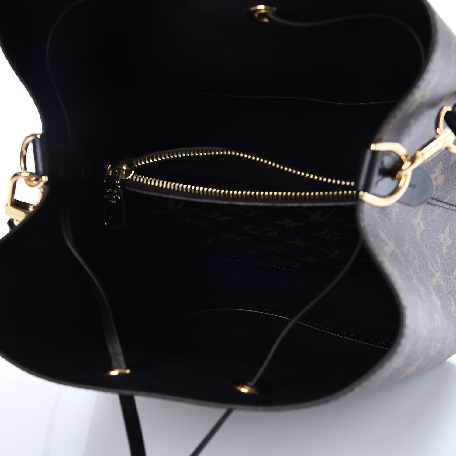 Louis Vuitton Monogram Neonoe MM Black 5 of 8