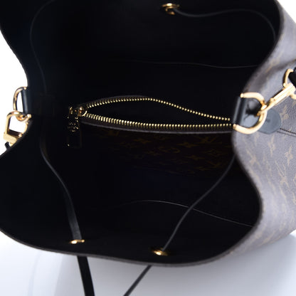 Louis Vuitton Monogram Neonoe MM Black 5 of 8