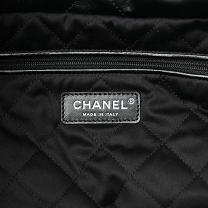 Chanel Shiny Calfskin Quilted Large Chanel 22 Black 7 of 12