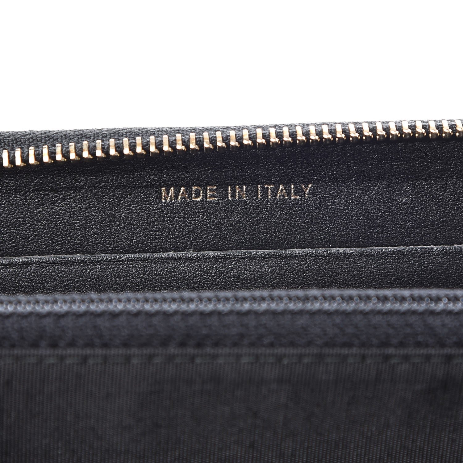 Chanel Caviar Quilted Small Filigree Zip Around Wallet Black 7 of 9