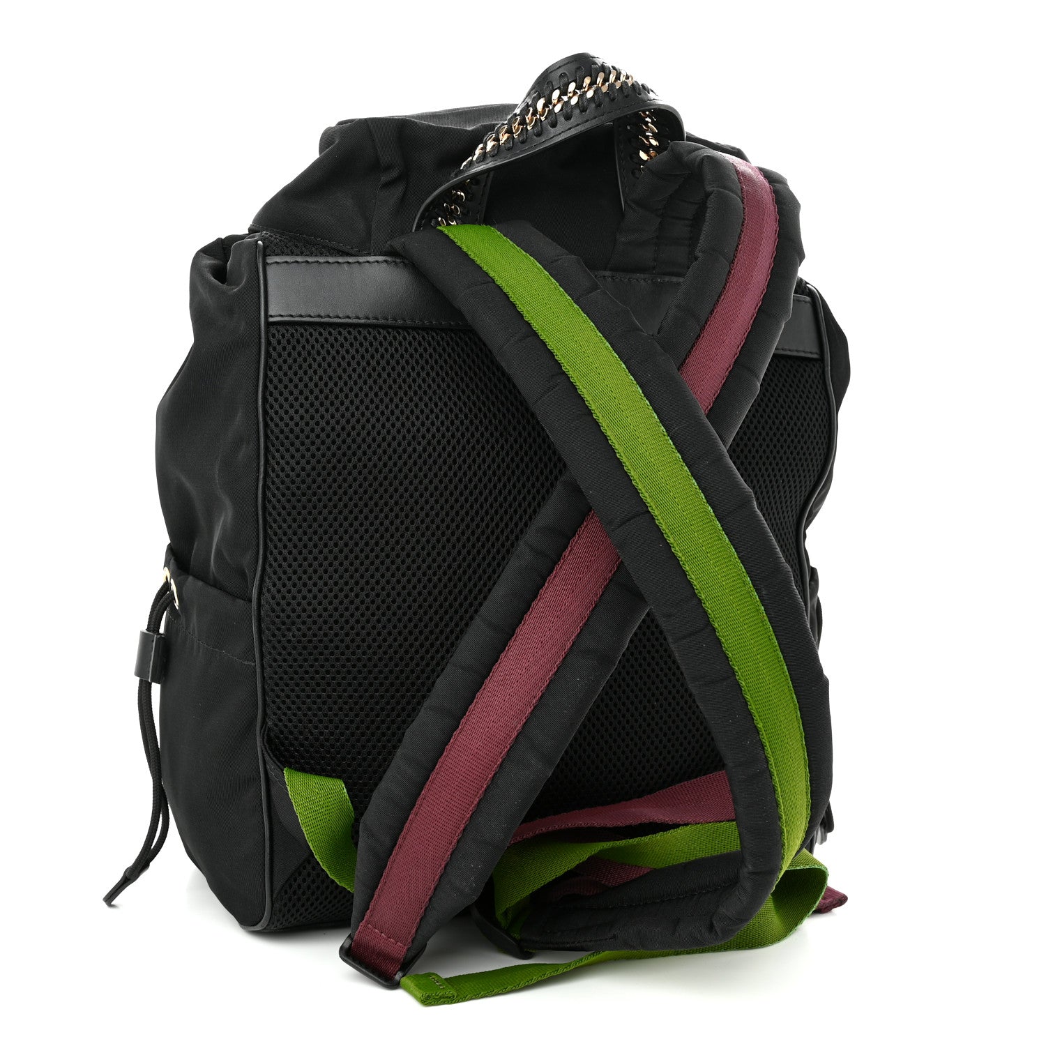 Stella McCartney Eco Nylon Falabella Go Mountain Backpack Black Multi 2 of 8