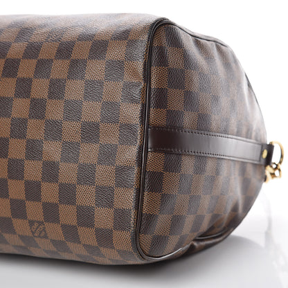 Louis Vuitton Damier Ebene Speedy Bandouliere 35 17 of 21
